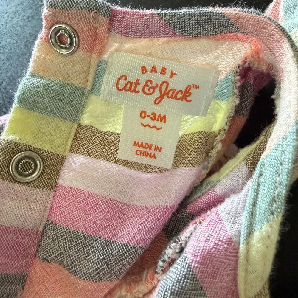Cat & Jack baby girl bubble romper
